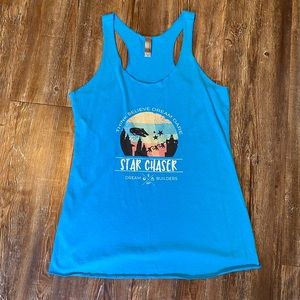Disney Hollywood Studios Graphic Turquoise Racerback Tank Top